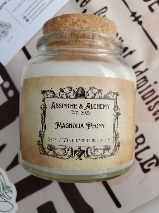 Magnolia Peony 6oz jar